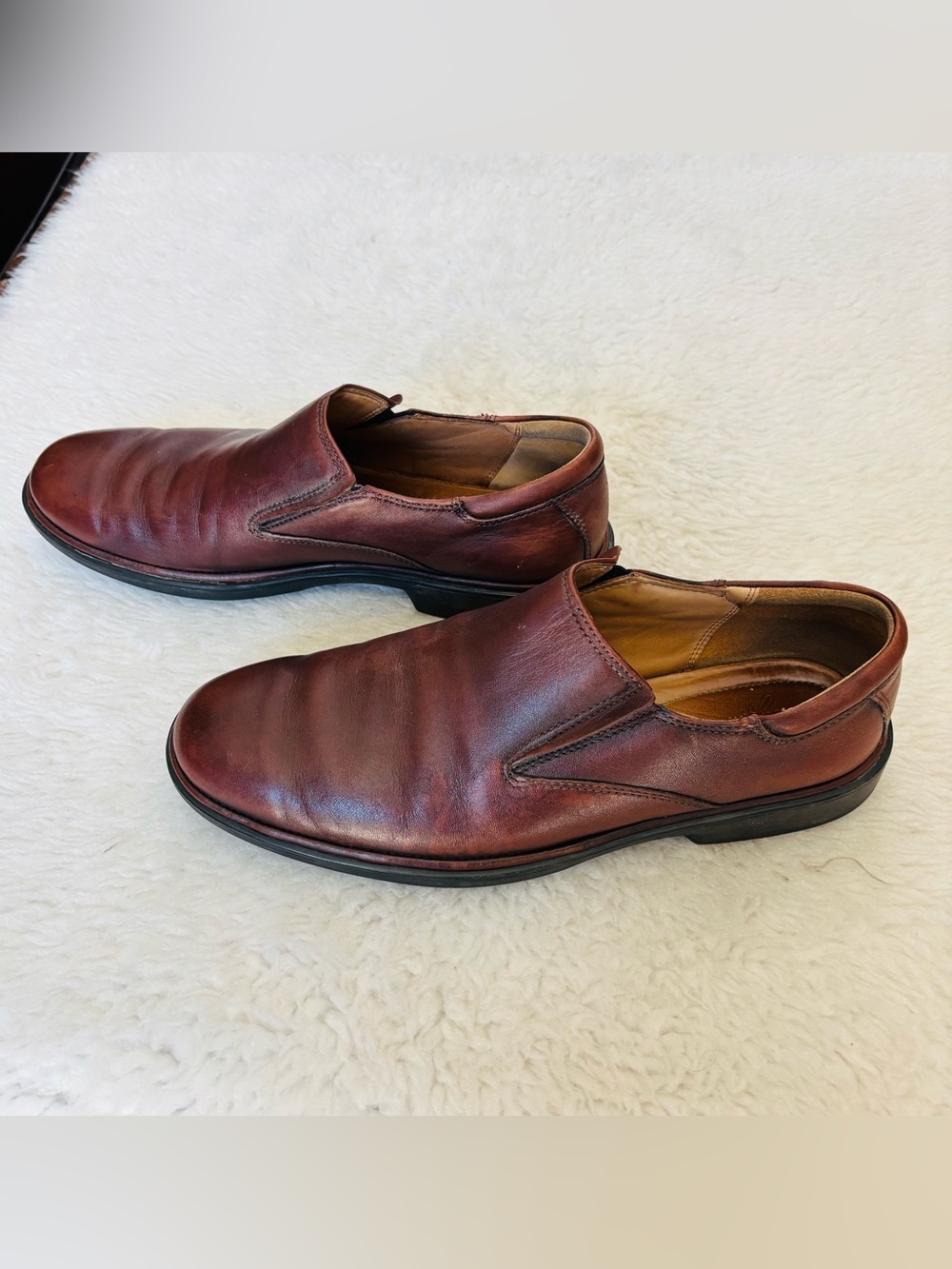 Bostonian Signia Men's Brown Leather Slip-On Dress/Casual Shoes size 10.5 M - Picture 3 of 13